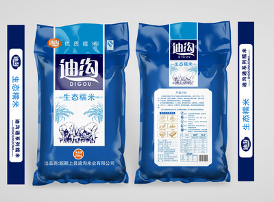 大米包装袋子设计 回归自然与传承味觉的艺术